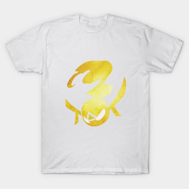 Spirit Of Fire Spirit [GOLD] T-Shirt by cobaltoast